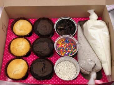 a kit of cupcakes
